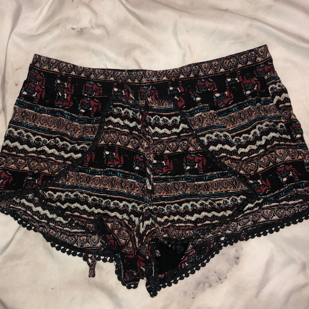 Boho Mini Shorts